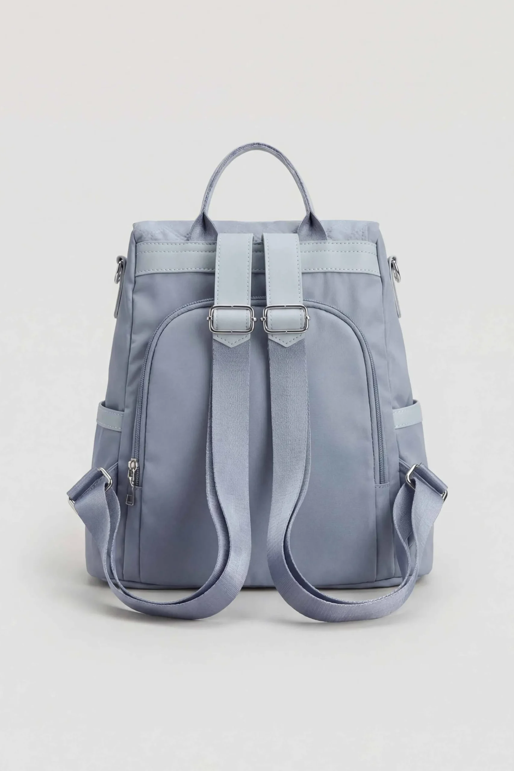 Grey Blue Back Pack-446222111