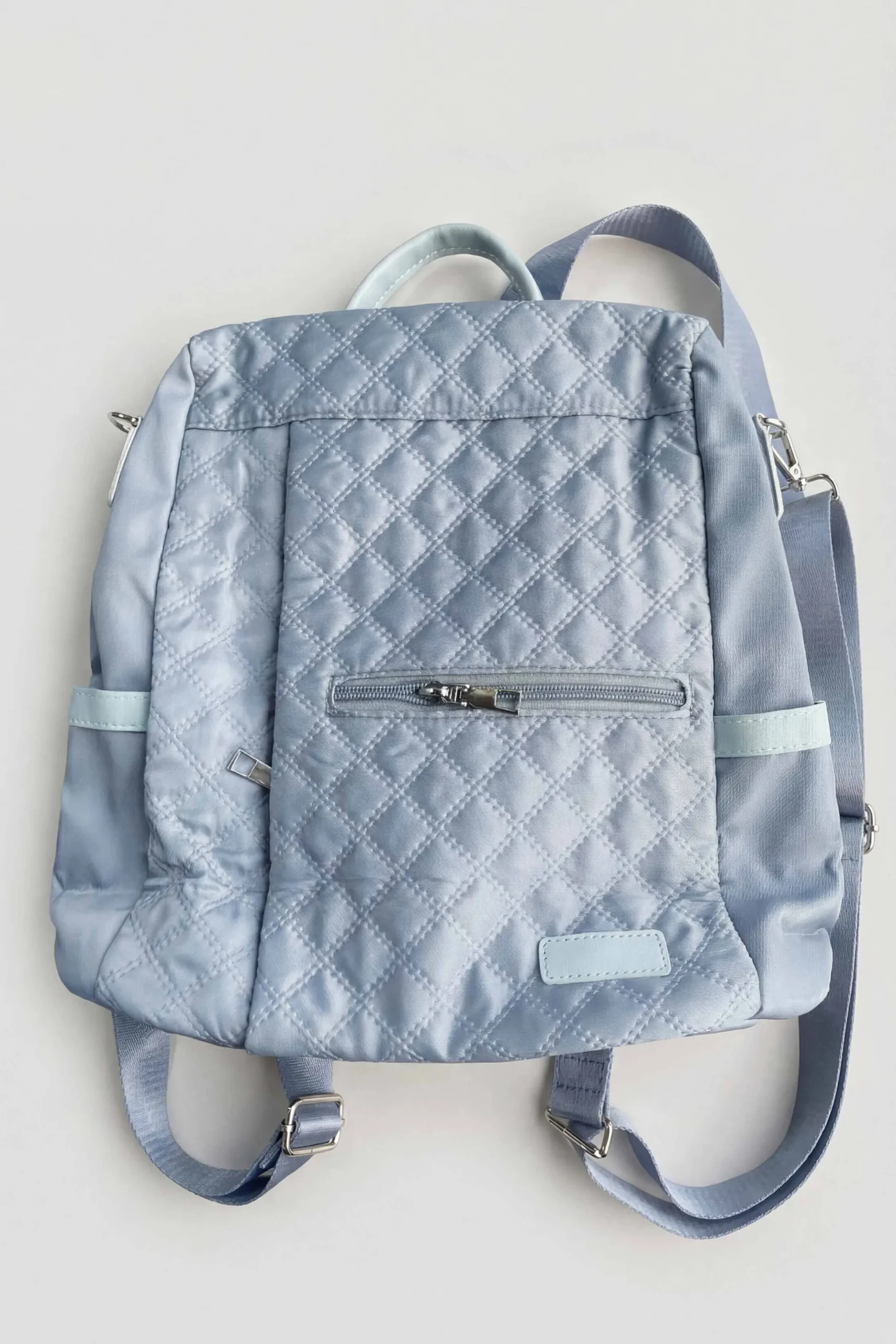 Grey Blue Back Pack-446222111