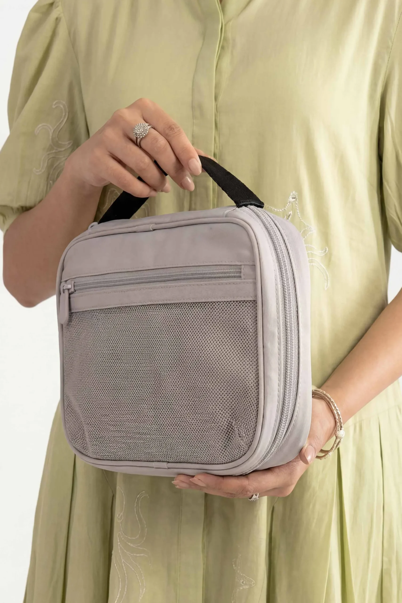Grey Vanity Bag-448342111