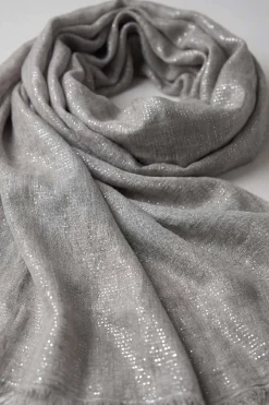 Grey Women Scarf-443432111
