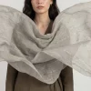 Grey Women Scarf-447792111