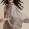 Grey Women Scarf-447902111