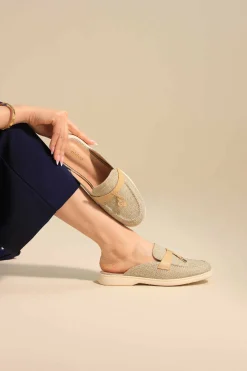 Khaki Mules-445392930