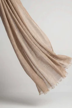 Khaki Women Scarf-443432130