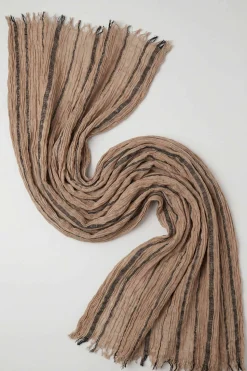 Khaki Women Scarf-443452130