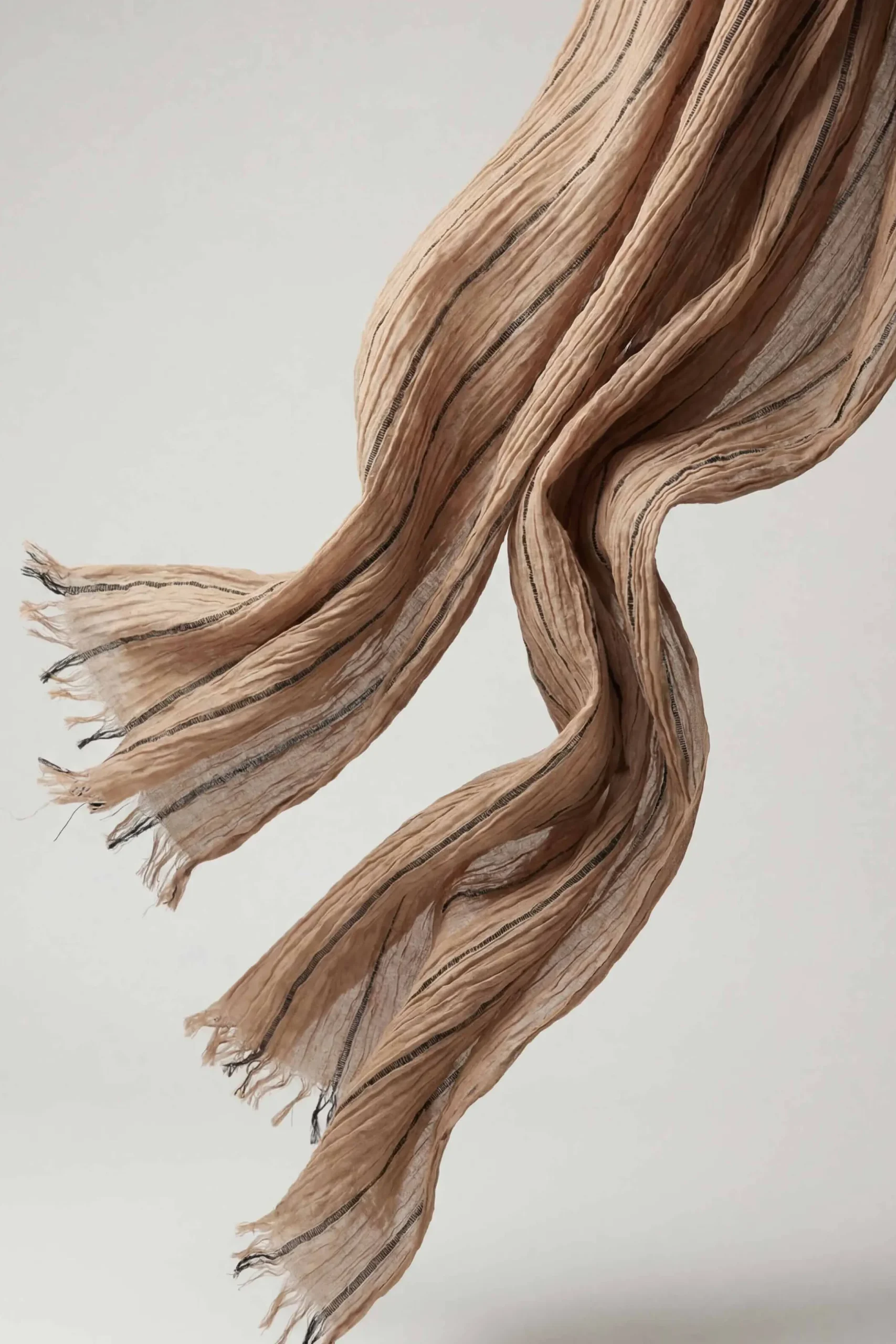 Khaki Women Scarf-443452130