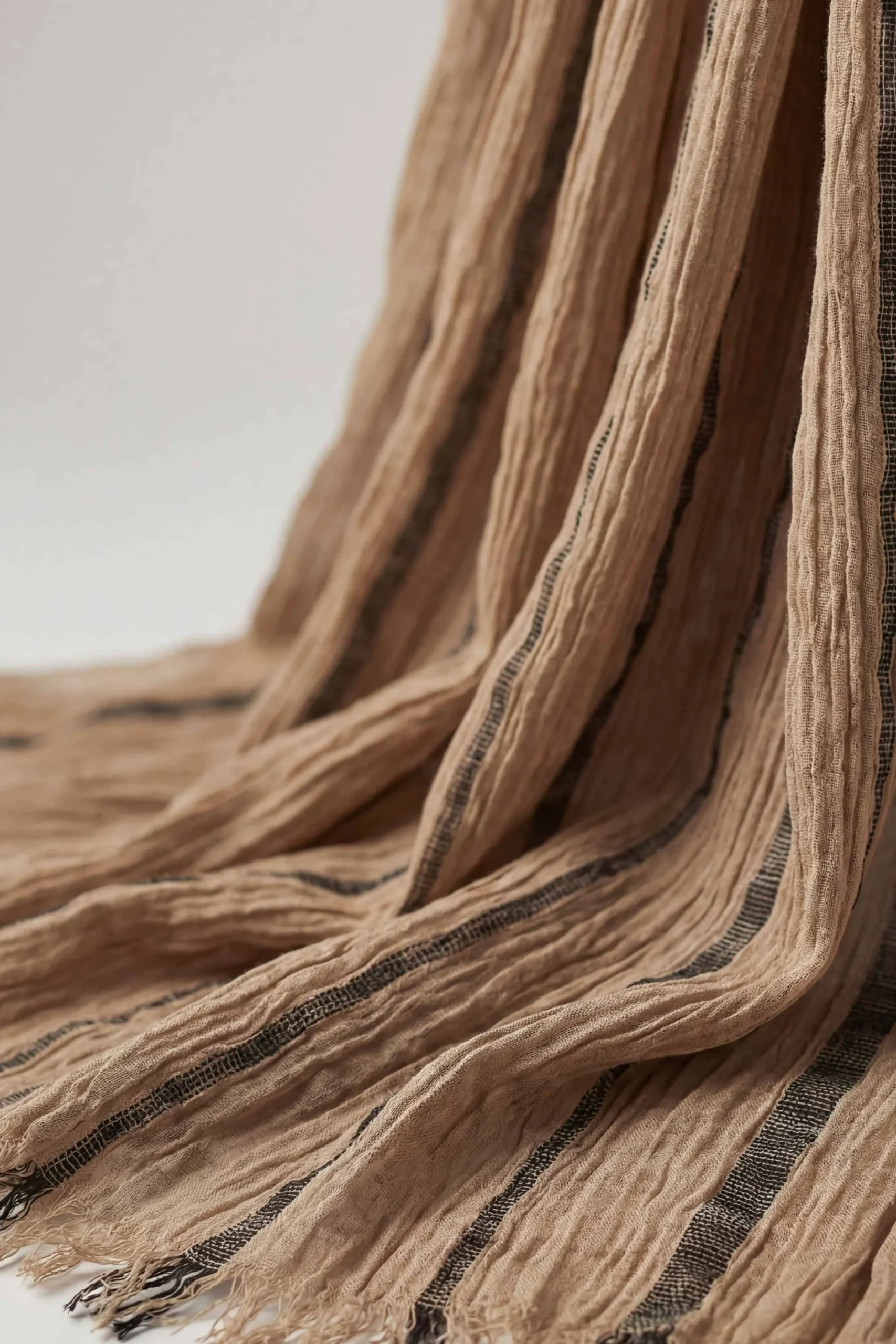 Khaki Women Scarf-443452130