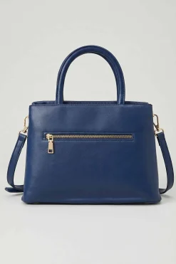 Navy Hand Bag-445682121