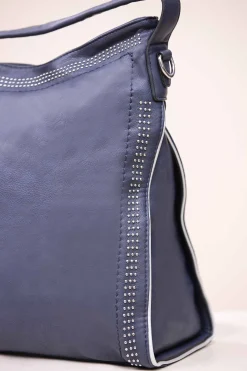 Navy Hand Bag-444302121