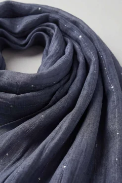 Navy Women Scarf-443392121