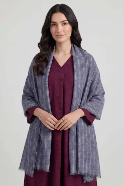 Navy Women Scarf-447742121
