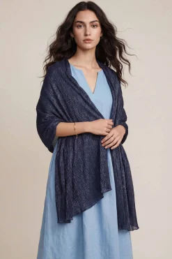 Navy Women Scarf-447922121