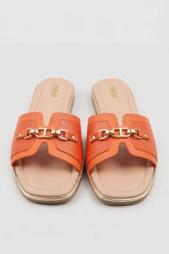 Orange Chappal-445382906