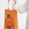 Orange Fabric Bag-448292106