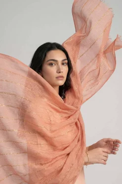 Orange Women Scarf-447792106