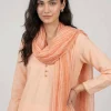 Orange Women Scarf-447802106