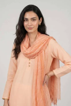 Orange Women Scarf-447802106