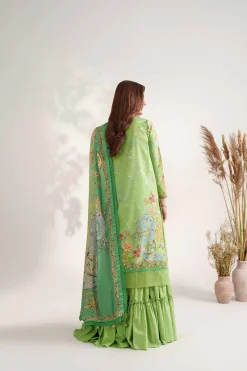 3 Piece - Digital Printed Embroidered Suit - 42502222