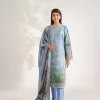 3 Piece - Digital Printed Embroidered Suit - 42502221