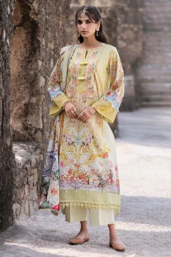 3 Piece - Digital Printed Embroidered Suit - 42501847