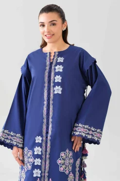 2 Piece - Digital Printed Embroidered Suit - 42601090