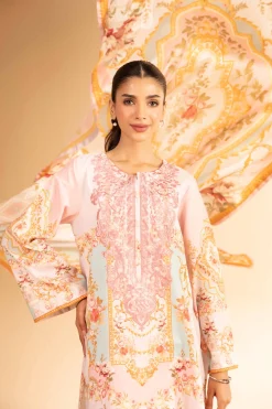 3 Piece - Digital Printed Embroidered Suit - 42501846