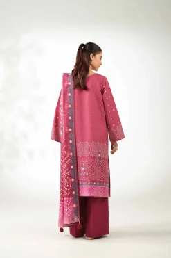 3 Piece - Digital Printed Embroidered Suit - 42502644