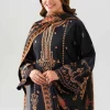 3 Piece - Digital Printed Embroidered Suit - 42601071