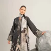 3 Piece - Digital Printed Embroidered Suit - 42502034