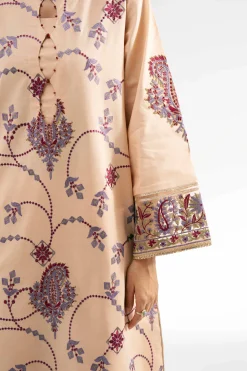 3 Piece - Digital Printed Embroidered Suit - 42501711