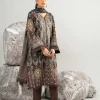 3 Piece - Digital Printed Embroidered Suit - 42502038