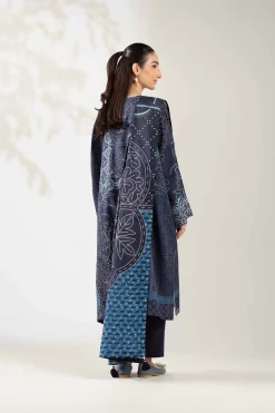 3 Piece - Digital Printed Embroidered Suit - 42502889
