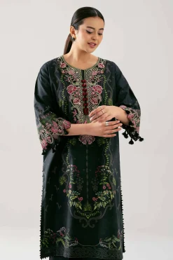 2 Piece - Digital Printed Embroidered Suit - 42601058