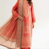 3 Piece - Digital Printed Embroidered Suit - 42501715
