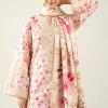 3 Piece - Digital Printed Embroidered Suit - 42503601