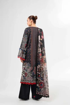 3 Piece - Digital Printed Embroidered Suit - 42502135