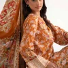 3 Piece - Digital Printed Embroidered Suit - 42502647