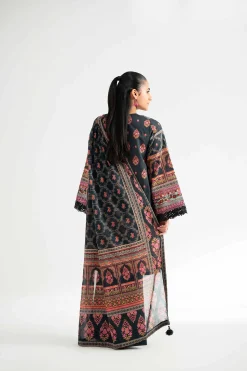 3 Piece - Digital Printed Embroidered Suit - 42502225