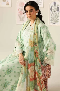3 Piece - Digital Printed Embroidered Suit - 42601909