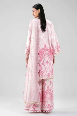 3 Piece - Digital Printed Embroidered Suit - 42601384