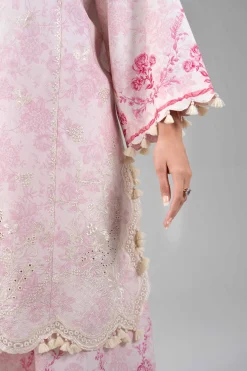 3 Piece - Digital Printed Embroidered Suit - 42601384