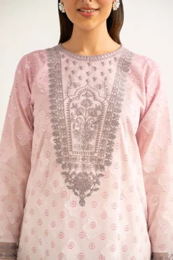 3 Piece - Digital Printed Embroidered Suit - 42502207