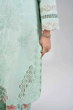 2 Piece - Digital Printed Embroidered Suit - 42601414