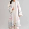 3 Piece - Digital Printed Embroidered Suit - 42601735