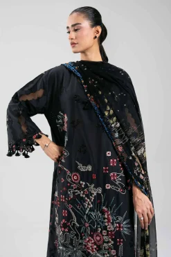 3 Piece - Digital Printed Embroidered Suit - 42601304