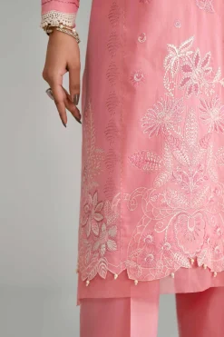 3 Piece - Digital Printed Embroidered Suit - 42601551