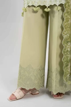 3 Piece - Digital Printed Embroidered Suit - 42601329