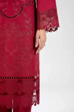 3 Piece - Digital Printed Embroidered Suit - 42601285