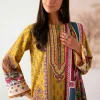 3 Piece - Digital Printed Embroidered Suit - 42502646