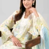 3 Piece - Digital Printed Embroidered Suit - 42601238